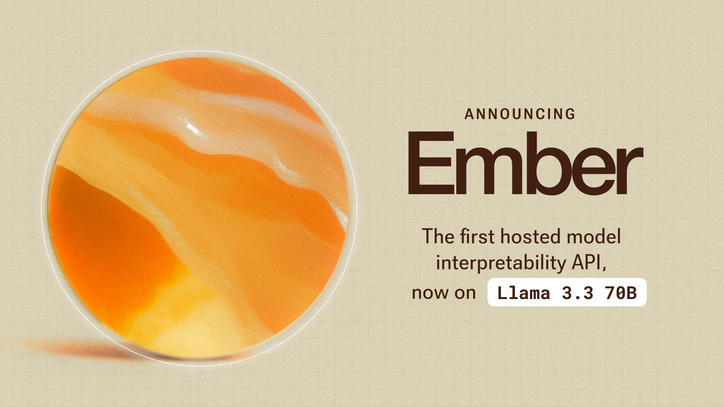 Goodfire Ember announcement header